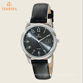Men′s Classics Dress Black Leather Strap Watch 72499